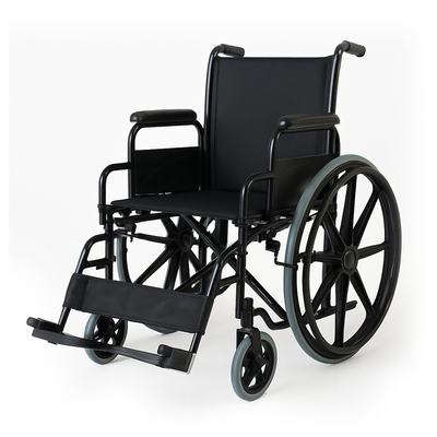 Silla de ruedas 18'' con reposapiés