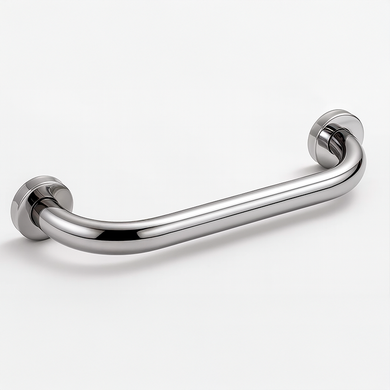 Barra de seguridad para baño cromada brillante 12" 30 cm