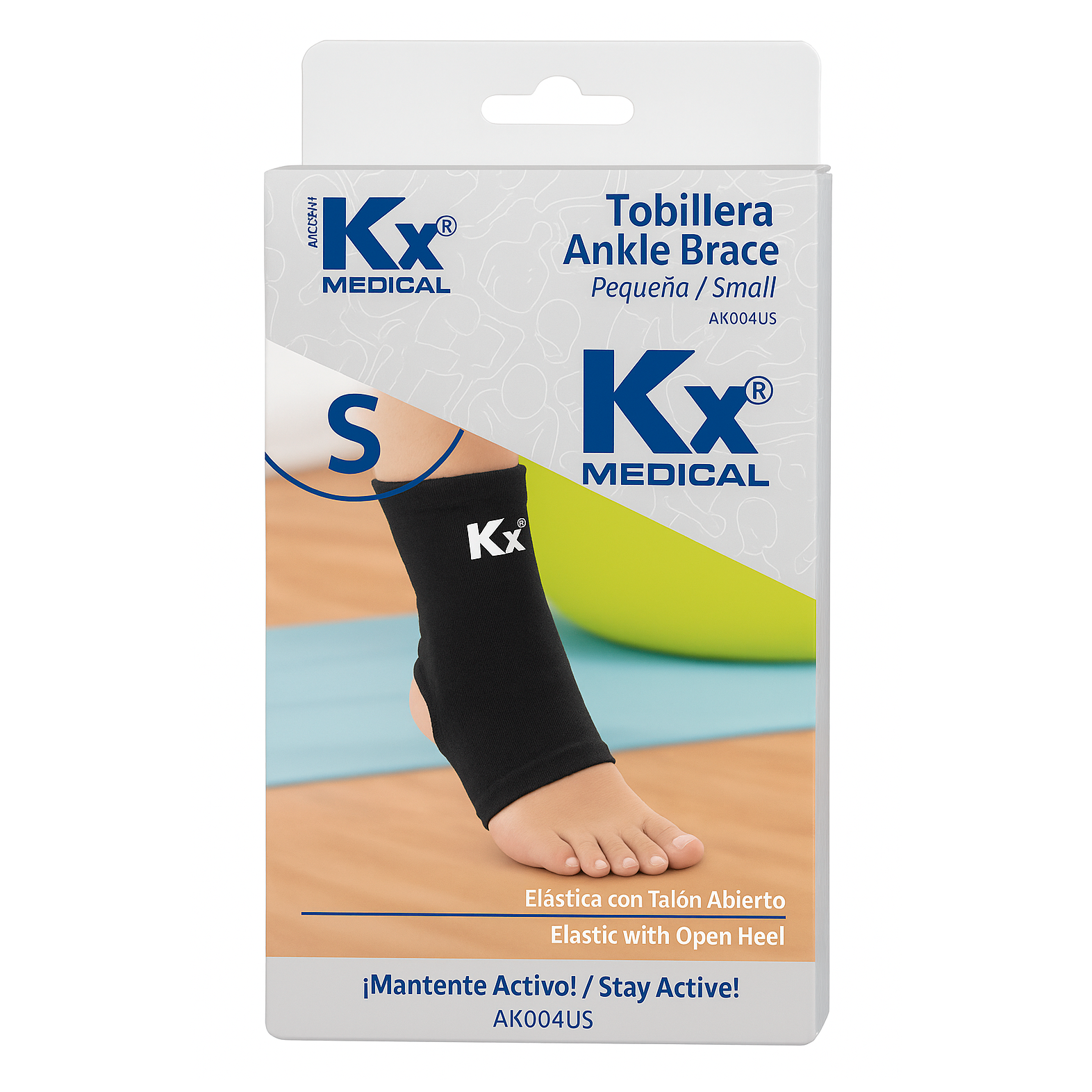 Elastic Ankle Brace with Open Heel