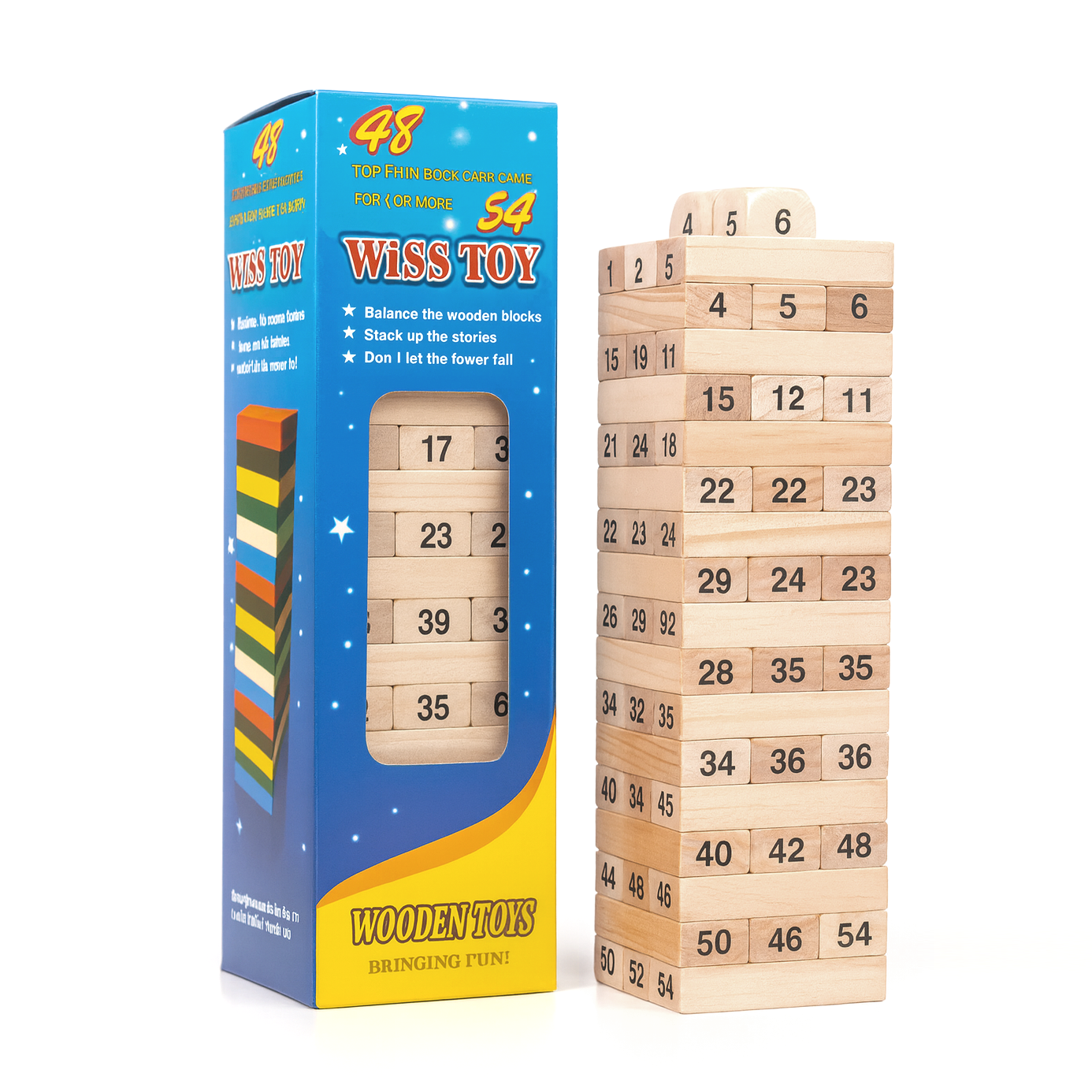 Jenga 54 piezas