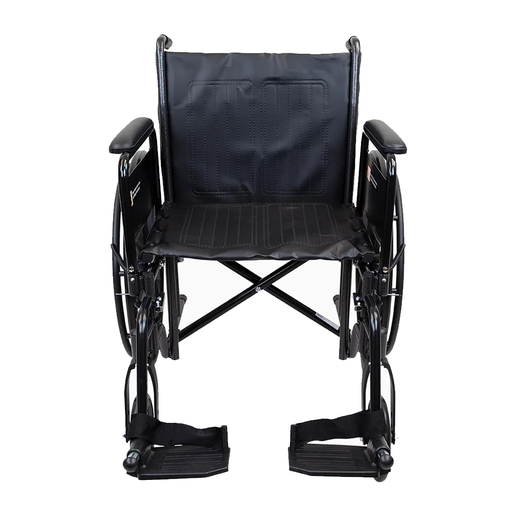18'' Folding Chair with Footrest