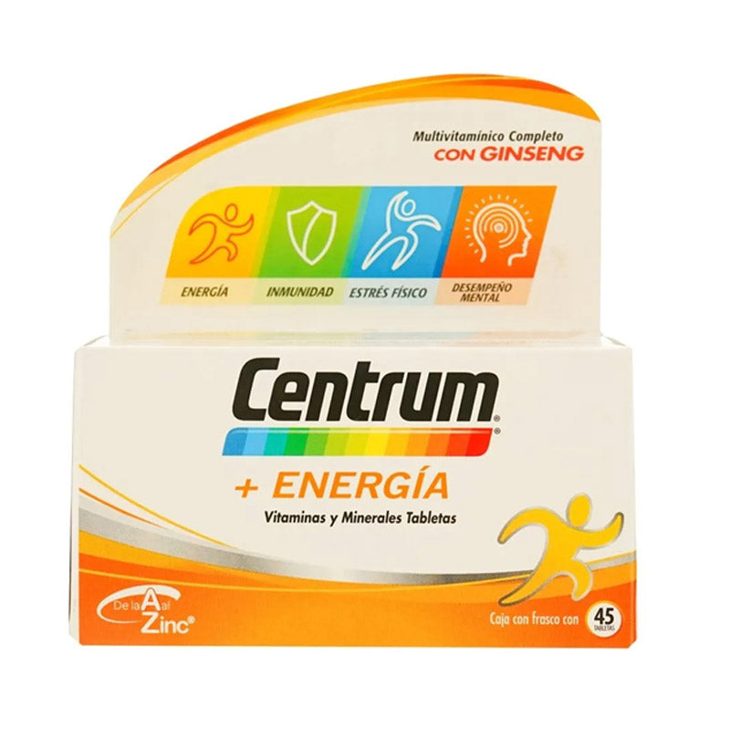 Centrum - + ENERGIA - Multivitaminico con GINGSENG