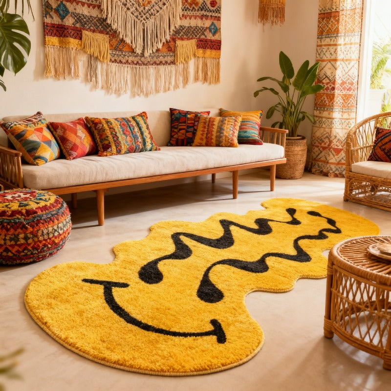 Alfombra Carita feliz