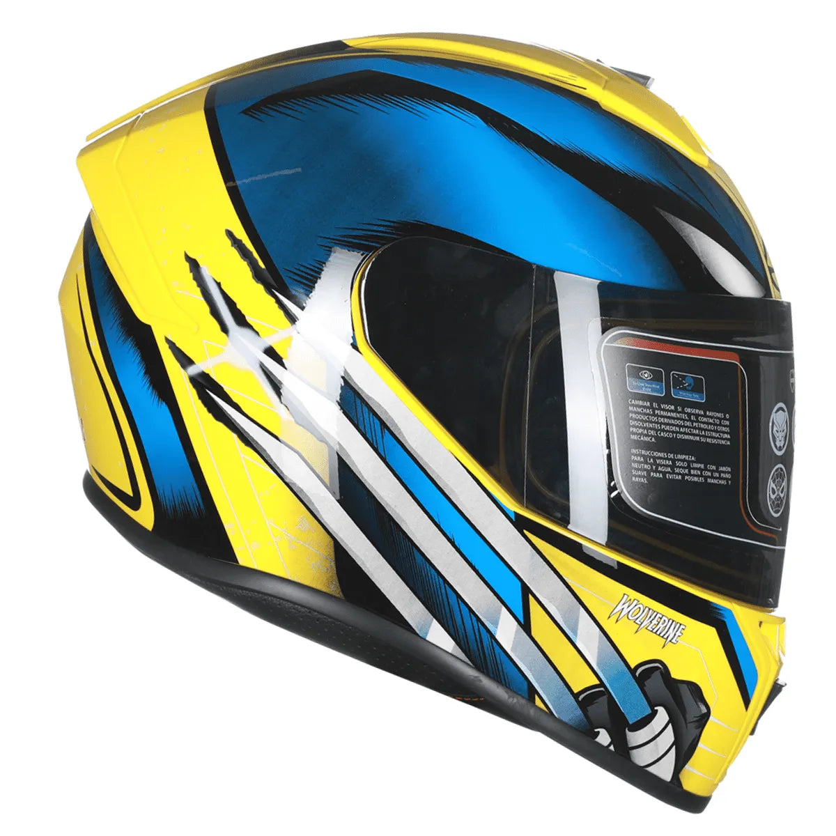 Casco · Marvel Edition · Wolverine· Certificado DOT