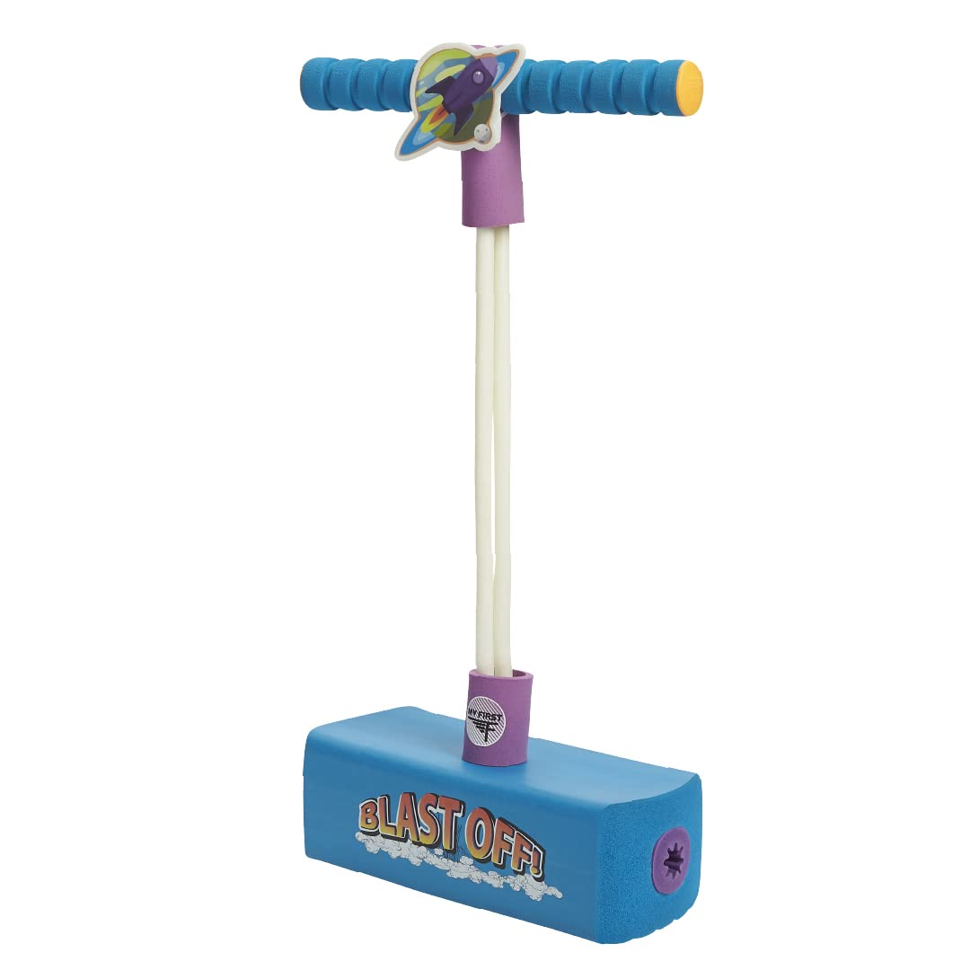 Flybar My First Foam Pogo Jumper for Kids Fun and Safe Pogo Stick for Toddlers, Durable Foam and Bungee Jumper for Ages 3 and up, Supports up to 250lbs