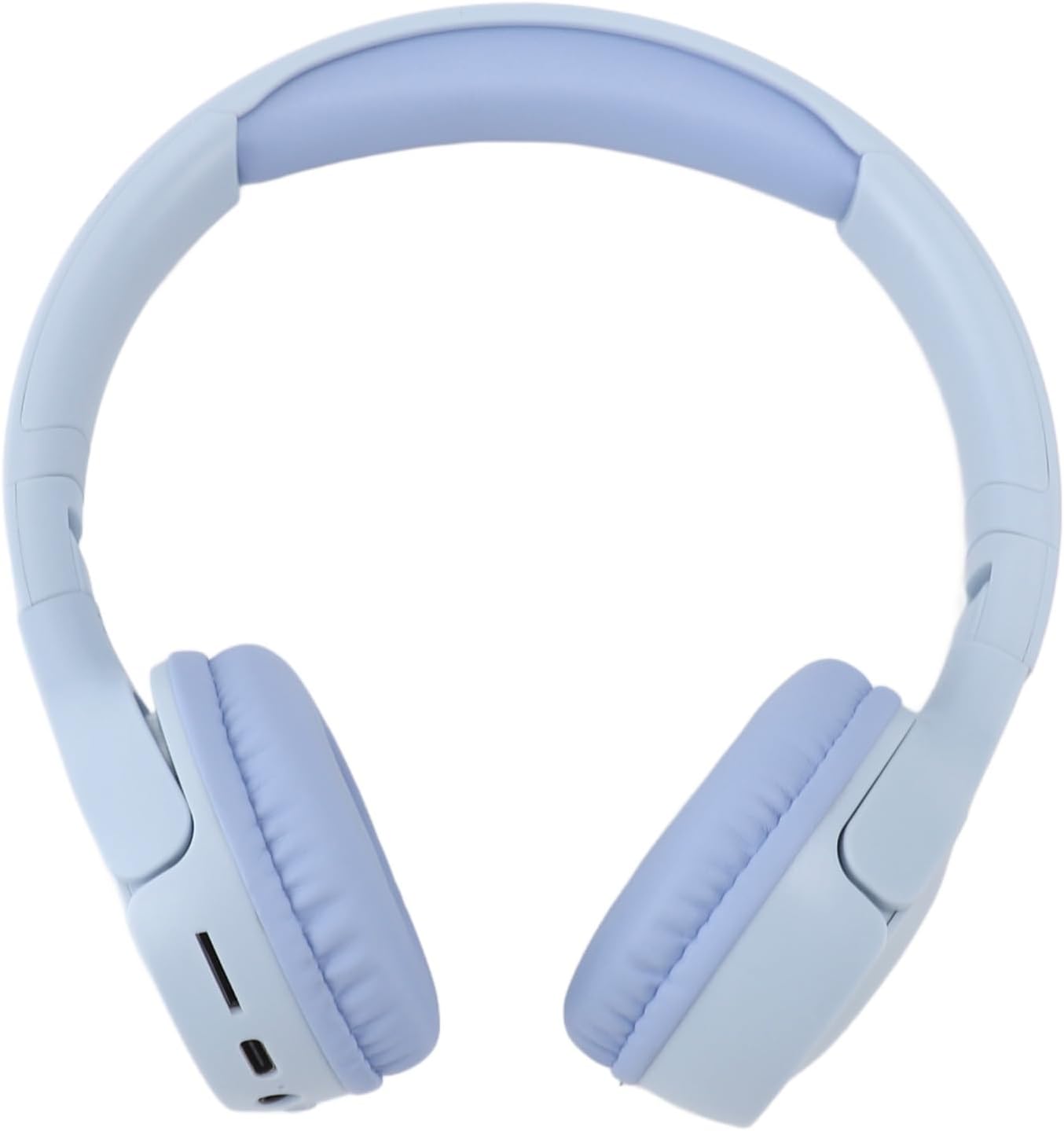 Jectse Bluetooth Over Ear Headphones, C-2251 Foldable Noise Canceling Headset with Microphone, HiFi Stereo 3.5mm On Ear Headphones Comfortable Fit for Home Office Phone (Blue)