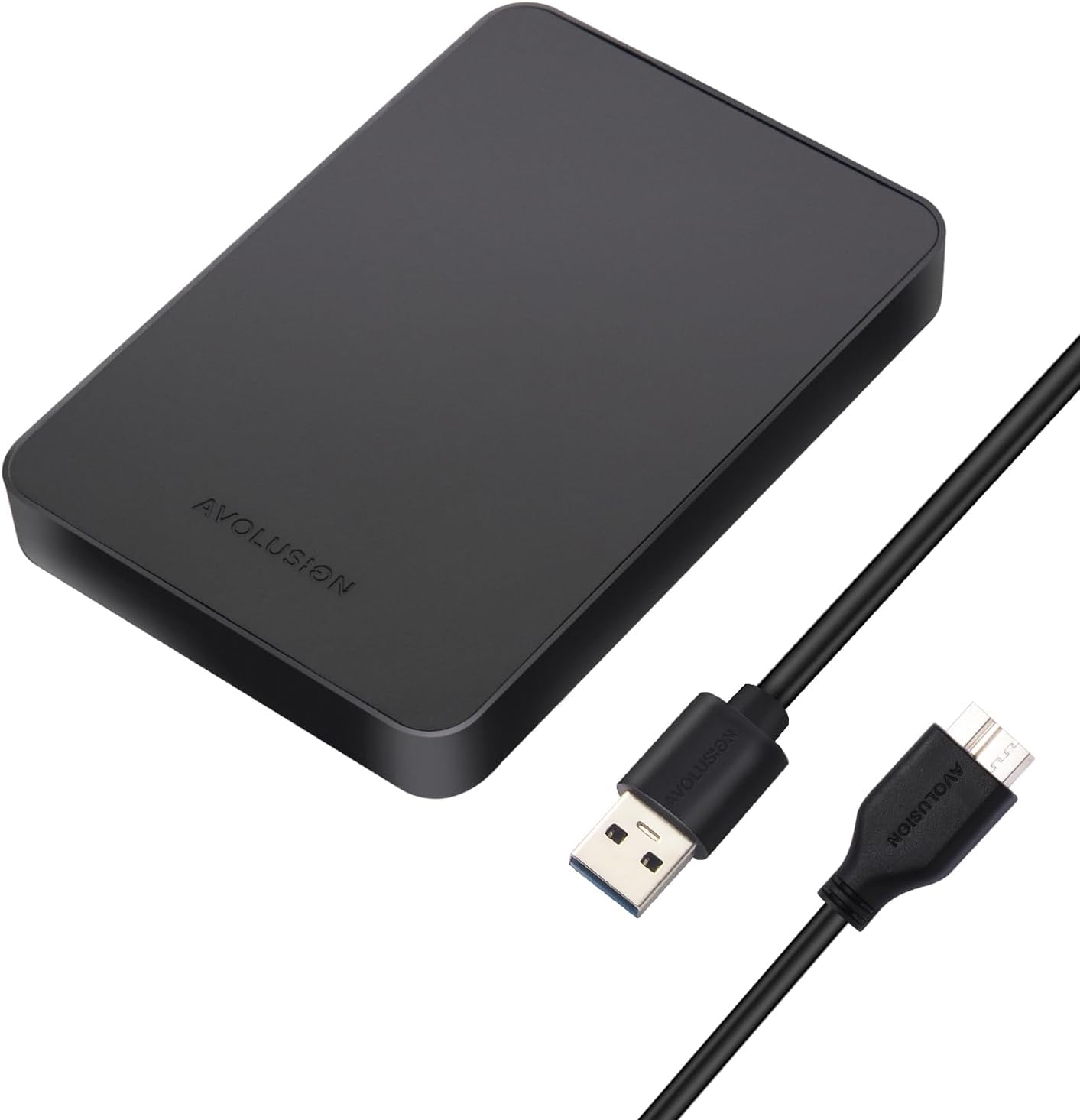 Avolusion Z2-S 1TB USB 3.0 Ultra Slim External Hard Drive/Pocket Drive (for Windows, MacOS, Xbox, PlayStation) (Renewed)