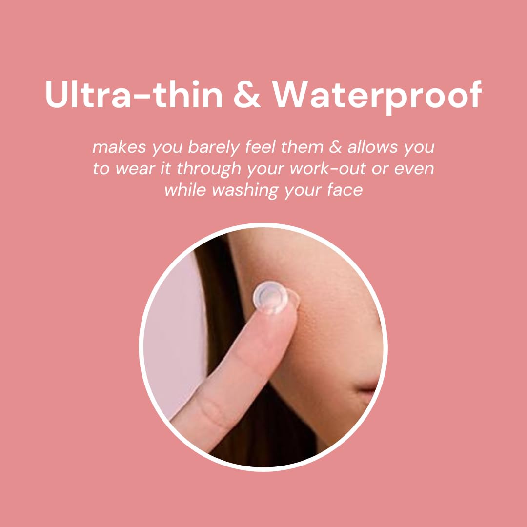 Pimple Patches - Invisible Hydrocolloid Acne Patch for Face and Skin, Spot Cover for Blemishes, Zits Patch, Spot Care for Breakouts, Facial Acne Patch, 2 Sizes (42 counts)