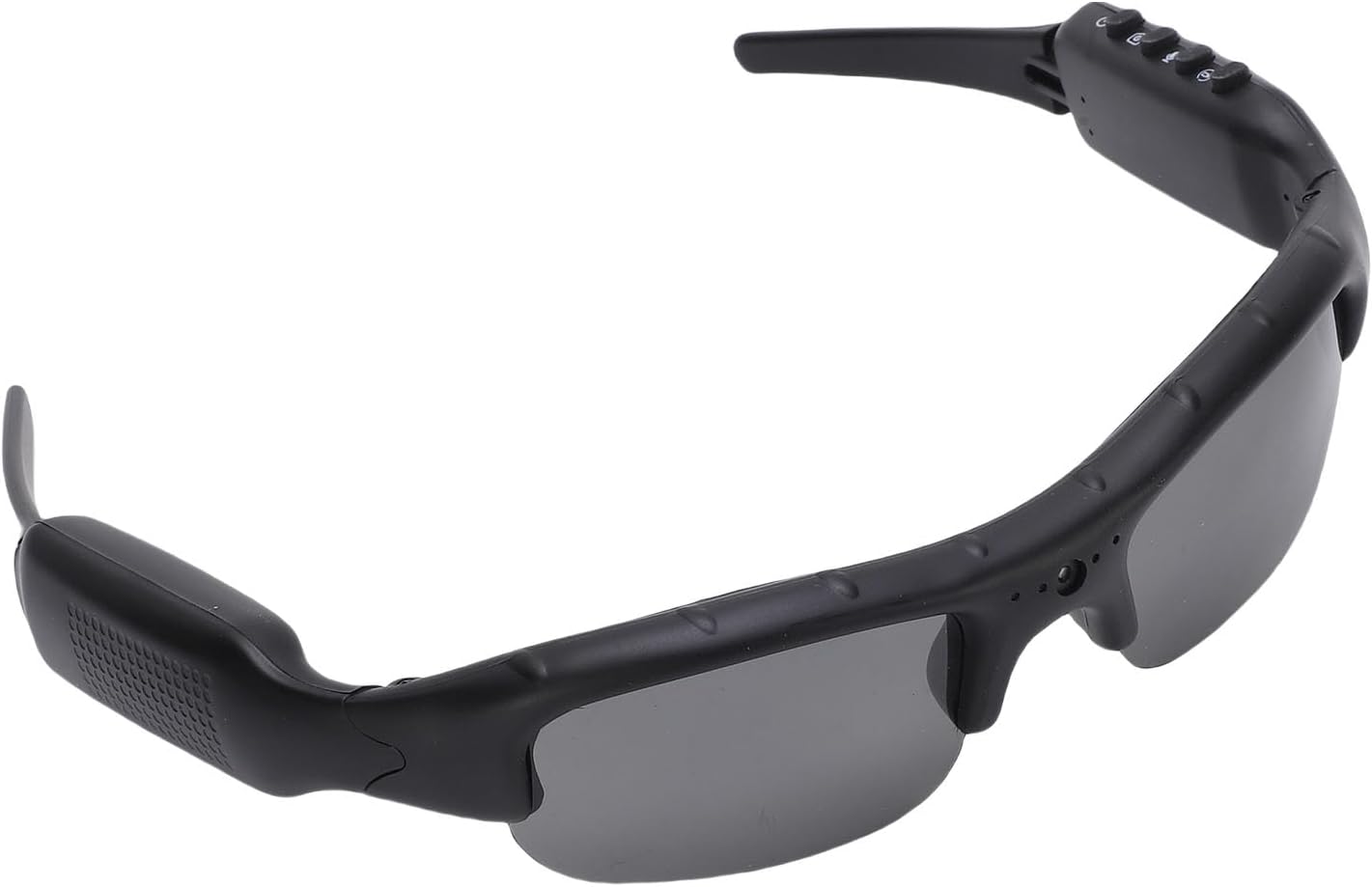 ASHATA Camera Glasses, Smart Video Glasses WiFi 1080P HD Recording 12MP Photos Polarized Sunglasses with 128GB Memory Card, for Outdoor Sports Travel Vlog