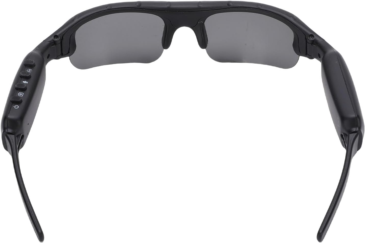 ASHATA Camera Glasses, Smart Video Glasses WiFi 1080P HD Recording 12MP Photos Polarized Sunglasses with 128GB Memory Card, for Outdoor Sports Travel Vlog