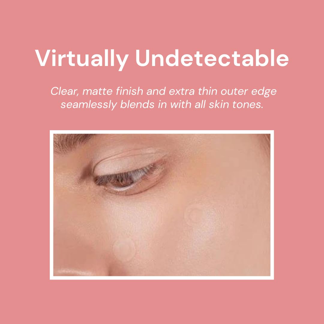 Pimple Patches - Invisible Hydrocolloid Acne Patch for Face and Skin, Spot Cover for Blemishes, Zits Patch, Spot Care for Breakouts, Facial Acne Patch, 2 Sizes (42 counts)