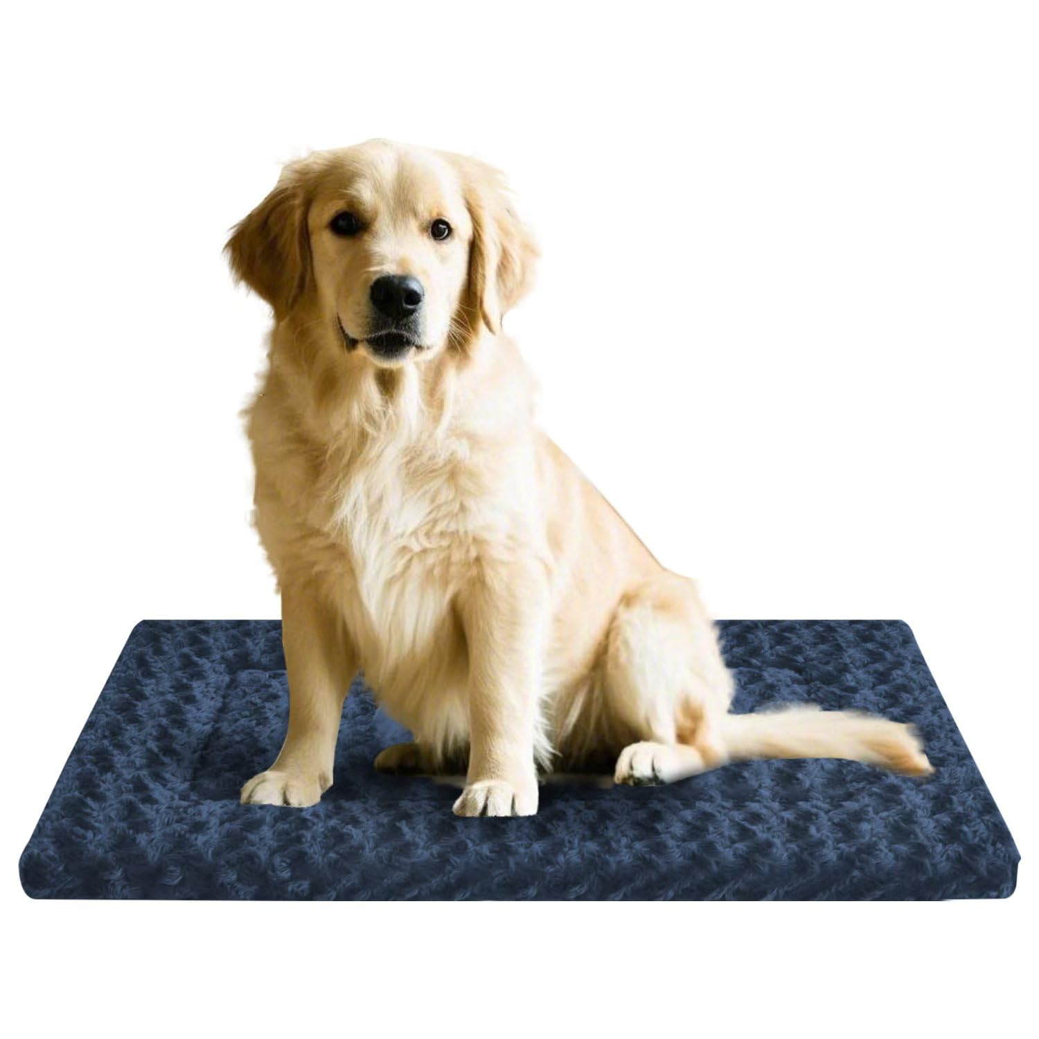 Dog Bed Mat for Crate, Soft Kennel Pad, Durable Comfort Mat for Dogs and Cats, Home and Crate Use (Gray, 18"*14"*1.5")