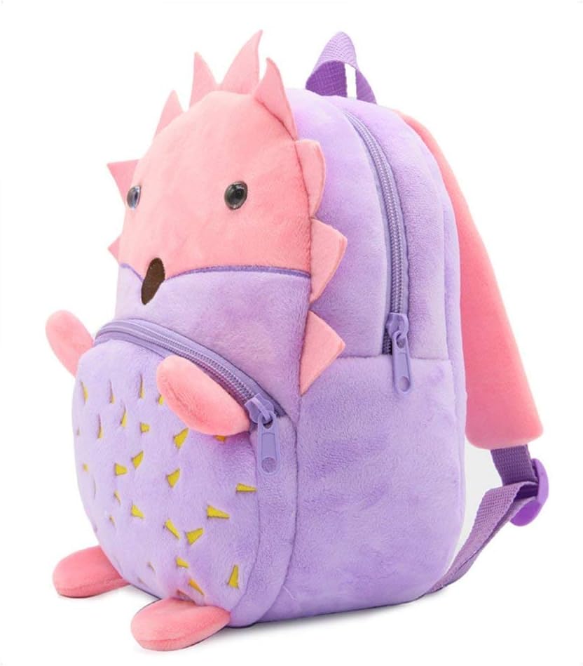 Backpack for Toddler Boys, Toddler Bookbag Girl Dinosaur Toys Bags(Hedgehog)