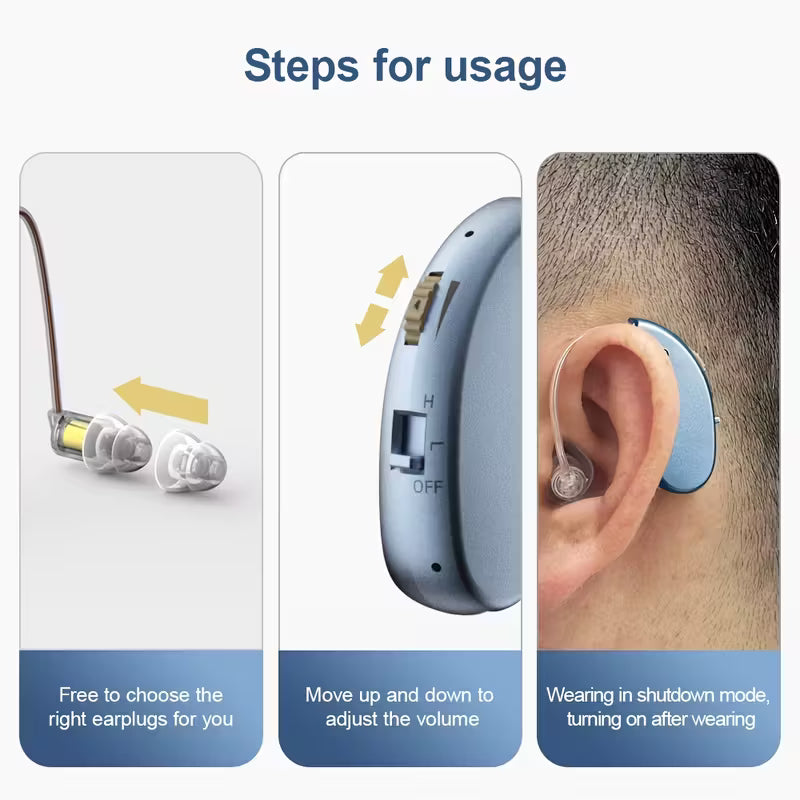 Auriculares de amplificación de sonido