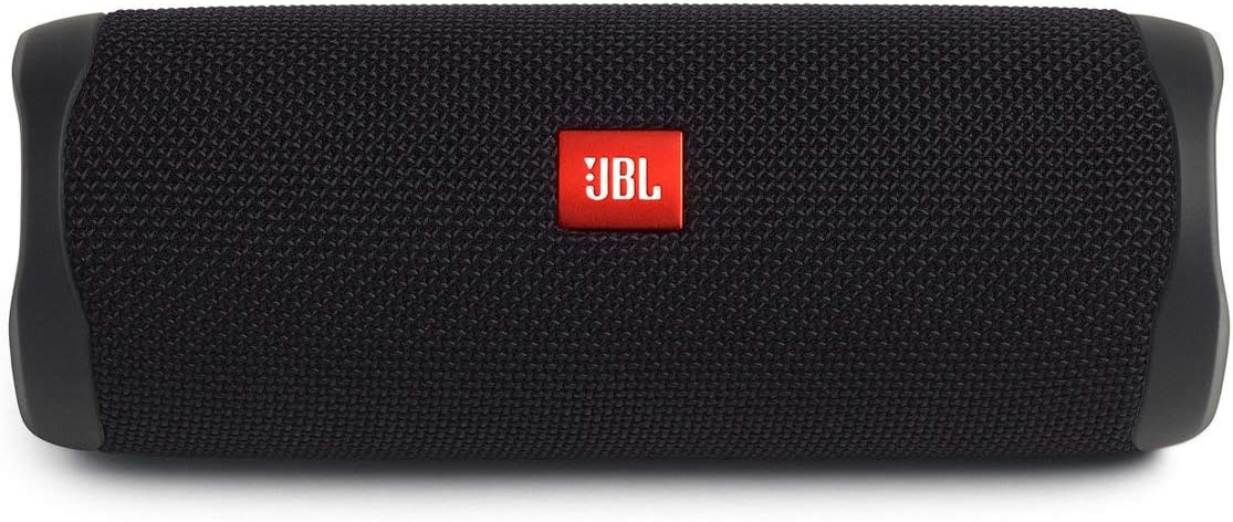 JBL Flip 5 Waterproof Portable Bluetooth Speaker - Black (Renewed)