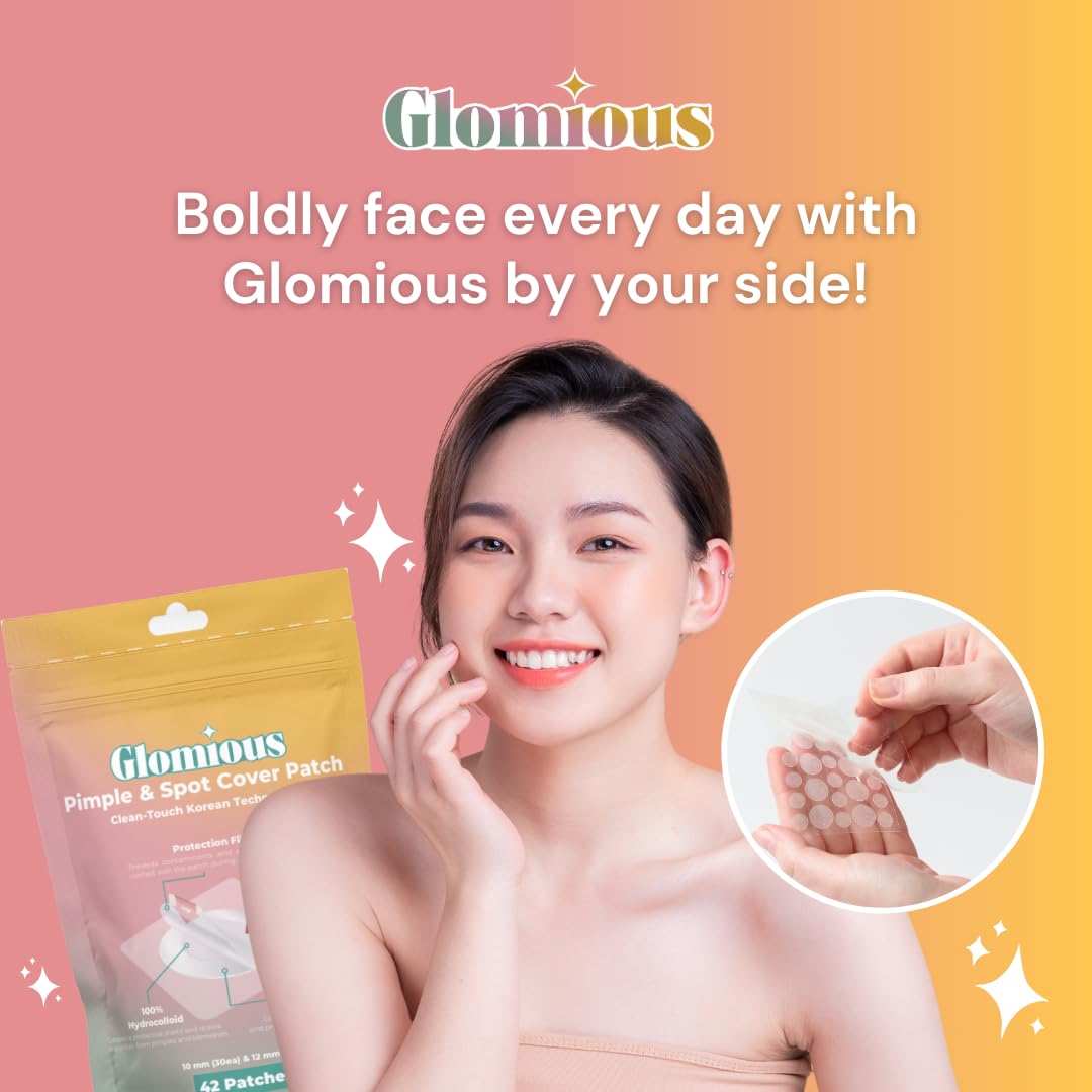 Pimple Patches - Invisible Hydrocolloid Acne Patch for Face and Skin, Spot Cover for Blemishes, Zits Patch, Spot Care for Breakouts, Facial Acne Patch, 2 Sizes (42 counts)