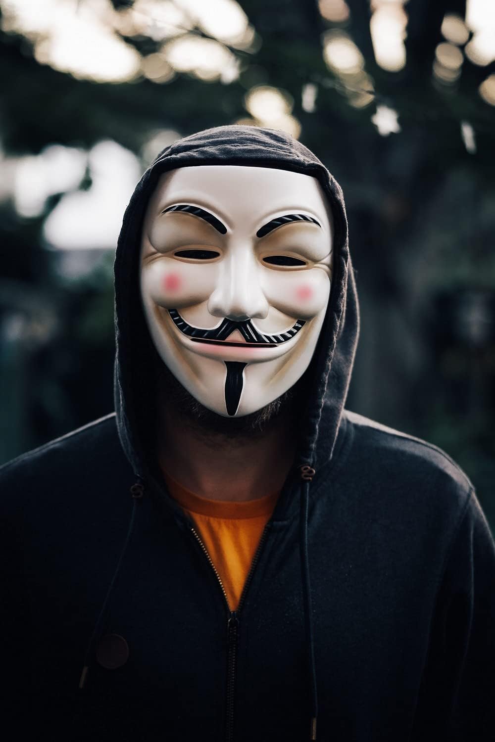 Hacker Mask V for Vendetta Mask Halloween Cosplay Costume Party Props