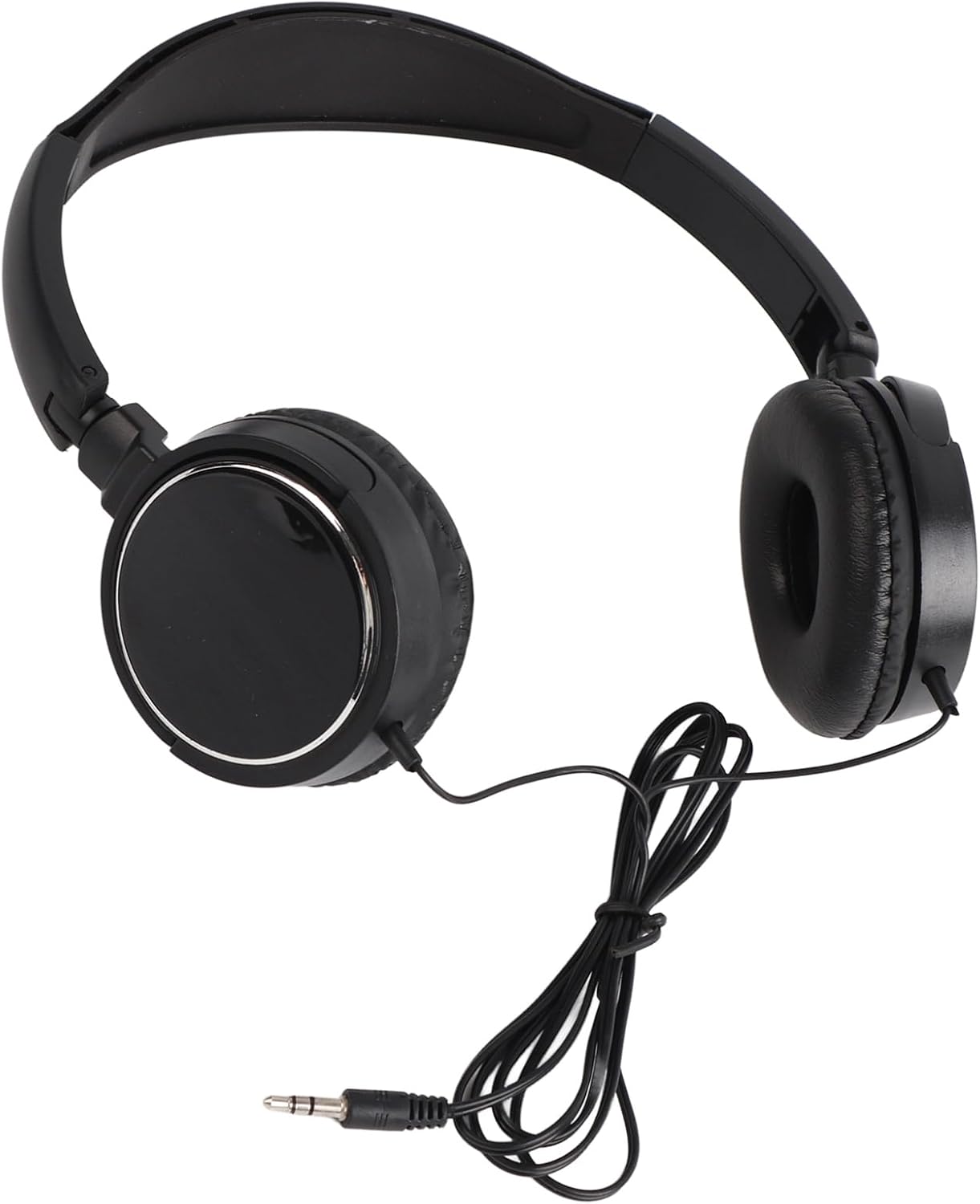 93dB Portable Wired Headset, Support FM Automatic Search, Foldable Noise Cancelling Headphone, for Sports for Travel