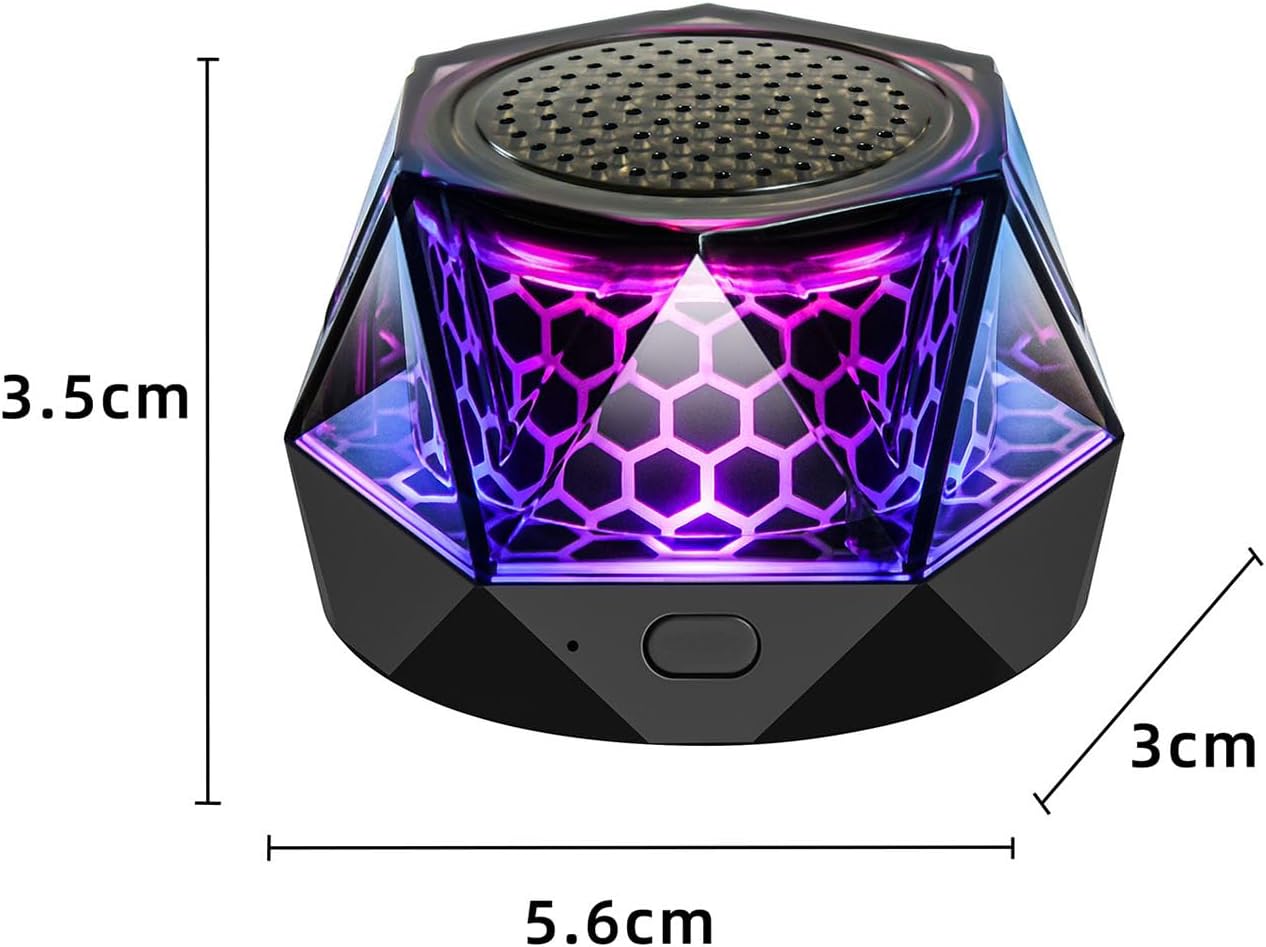 Bluetooth Speaker,portable bluetooth speakers with Lights,Enhanced Bass, IPX7 Waterproof,Bluetooth 5.3, 24H Playtime,Outdoor Speaker,speakers bluetooth wireless for Party,Travel,Biking,Gift Ideas