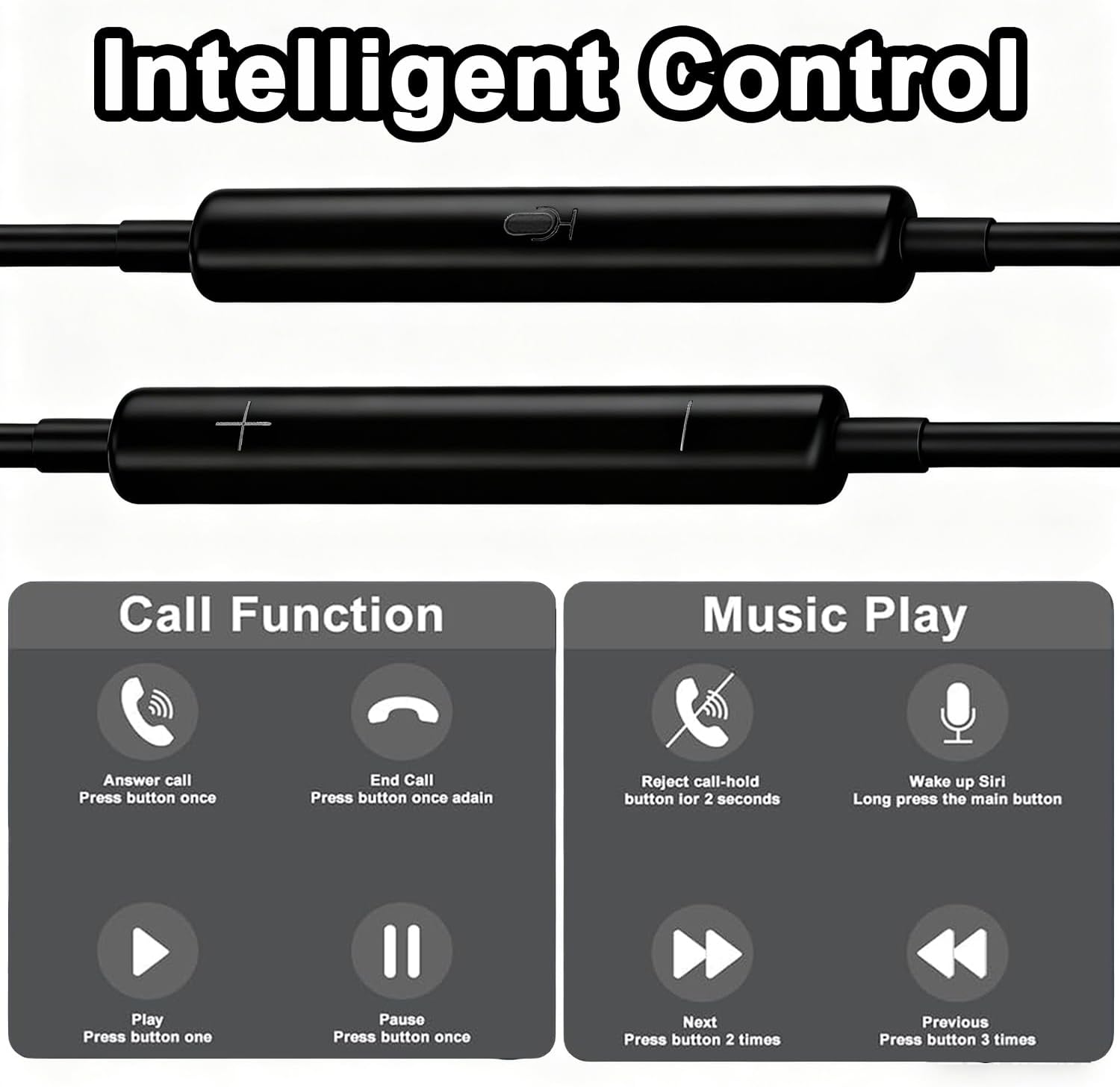 2 Packs USB C Headphones for iPhone 16/15 Phone Earbuds with Microphone & Volume Control HiFi Stereo Type C Earphones for Galaxy S23/S22/S21/S20/Ultra Note 10/20, for Pixel 7/6/6a/5/4,for OnePlus 9 8