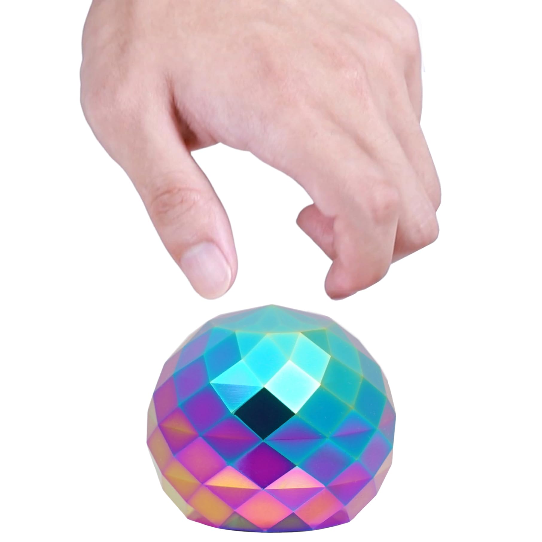 Desk Toys for Fidget Kinetic Cool-Gadgets: 180 Seconds Spinning Toy, Cool-Stuff Thing for Adult Teen Children Kid, Optical-Illusion Stress-Relief Gifts Ball for Man Women Home Office School Christmas