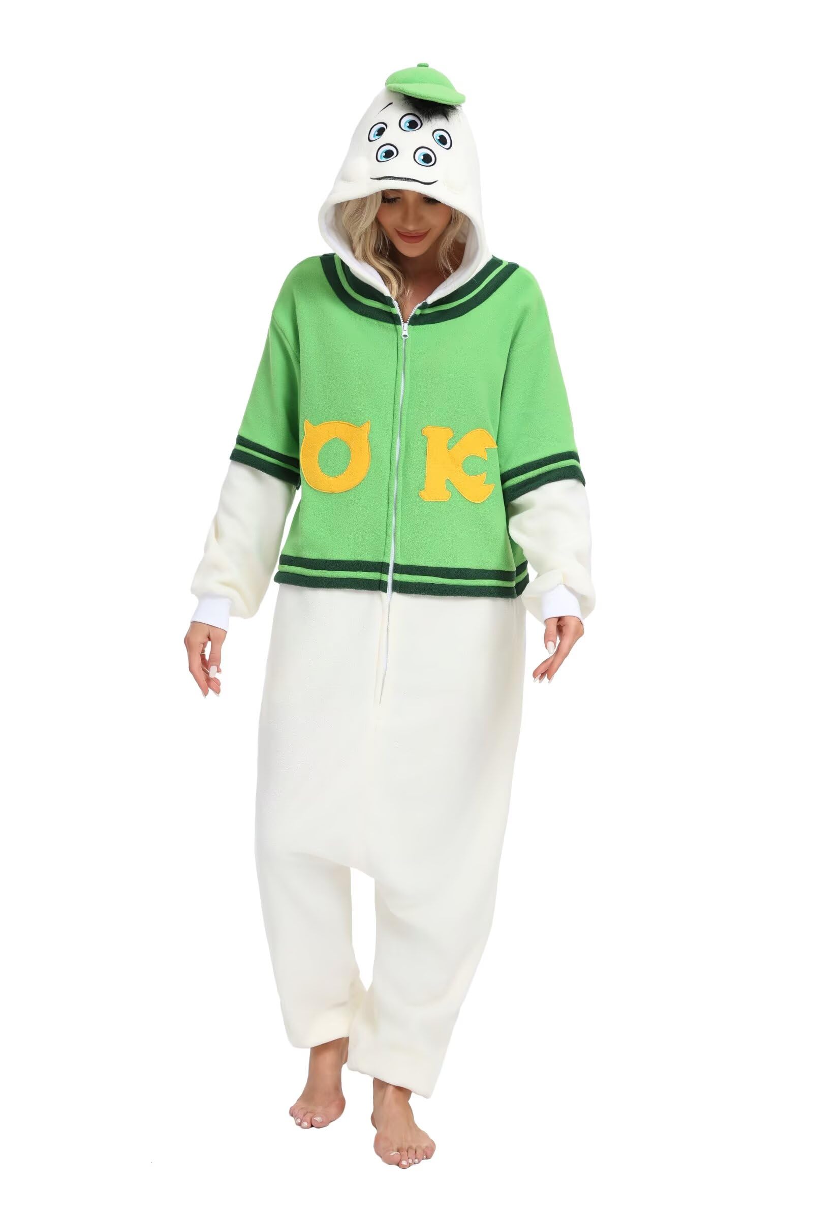 Halloween Animal Onesie Pajamas for Adults Costume Cosplay Homewear One Piece
