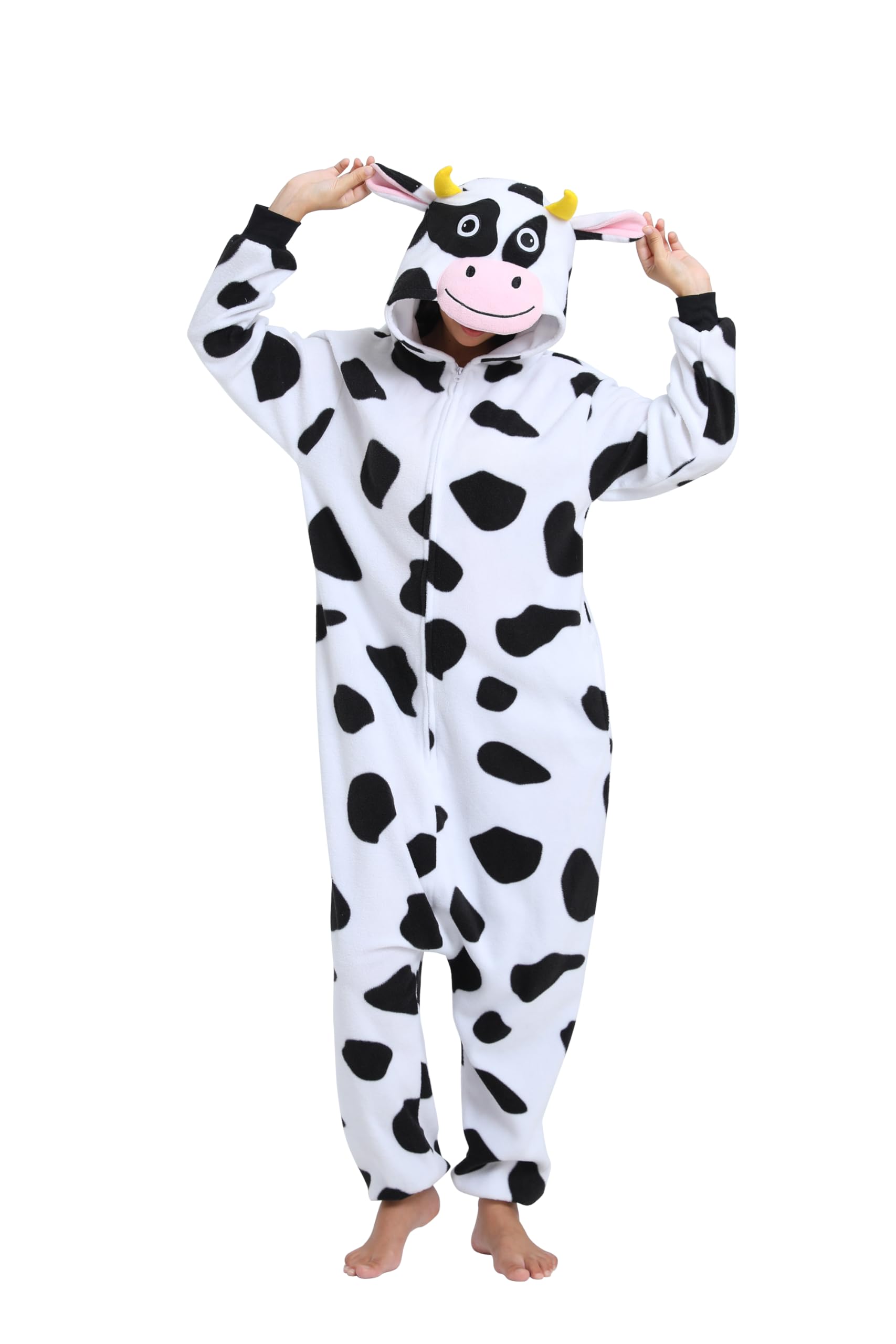 Halloween Animal Onesie Pajamas for Adults Costume Cosplay Homewear One Piece