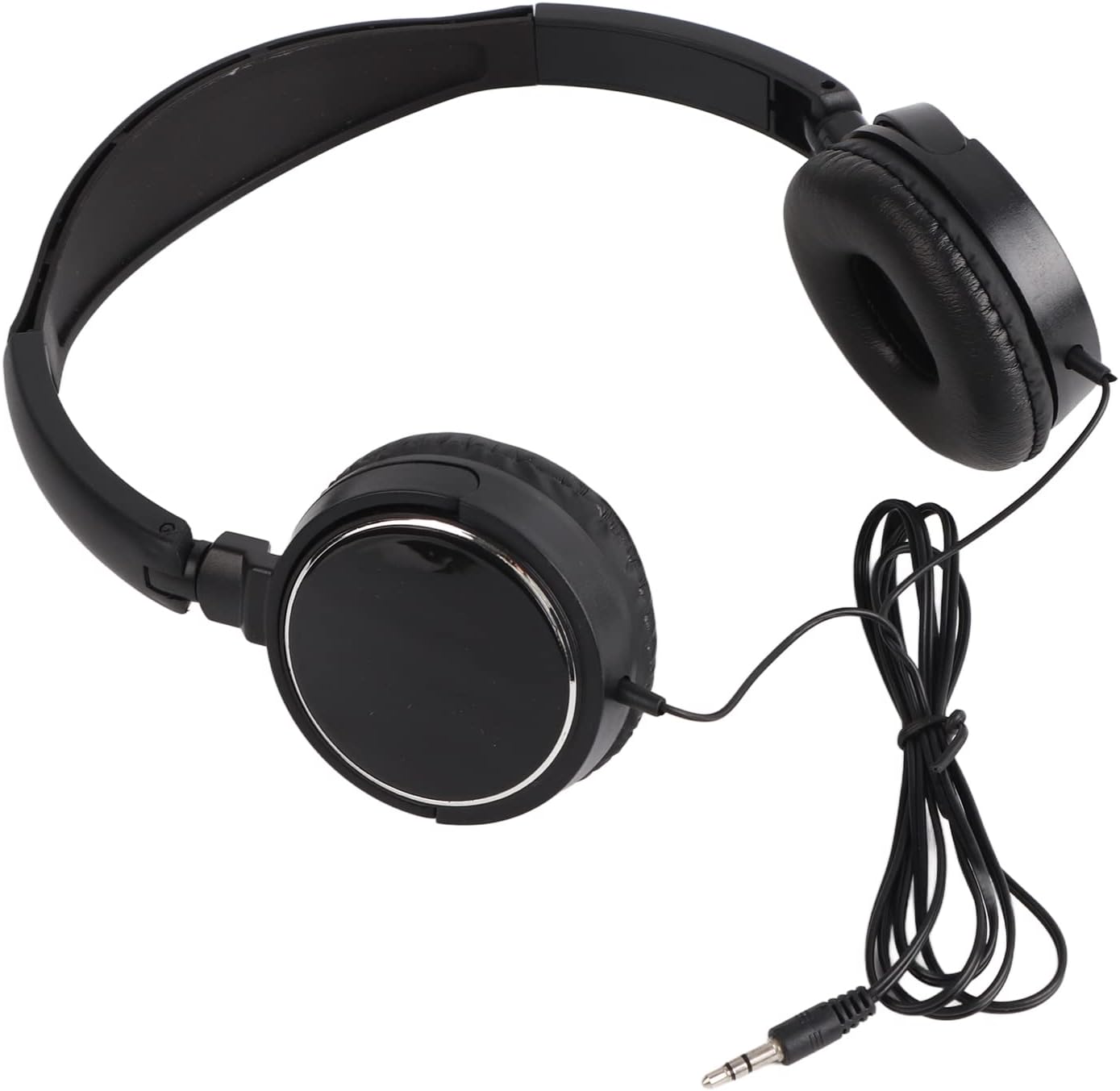 93dB Portable Wired Headset, Support FM Automatic Search, Foldable Noise Cancelling Headphone, for Sports for Travel