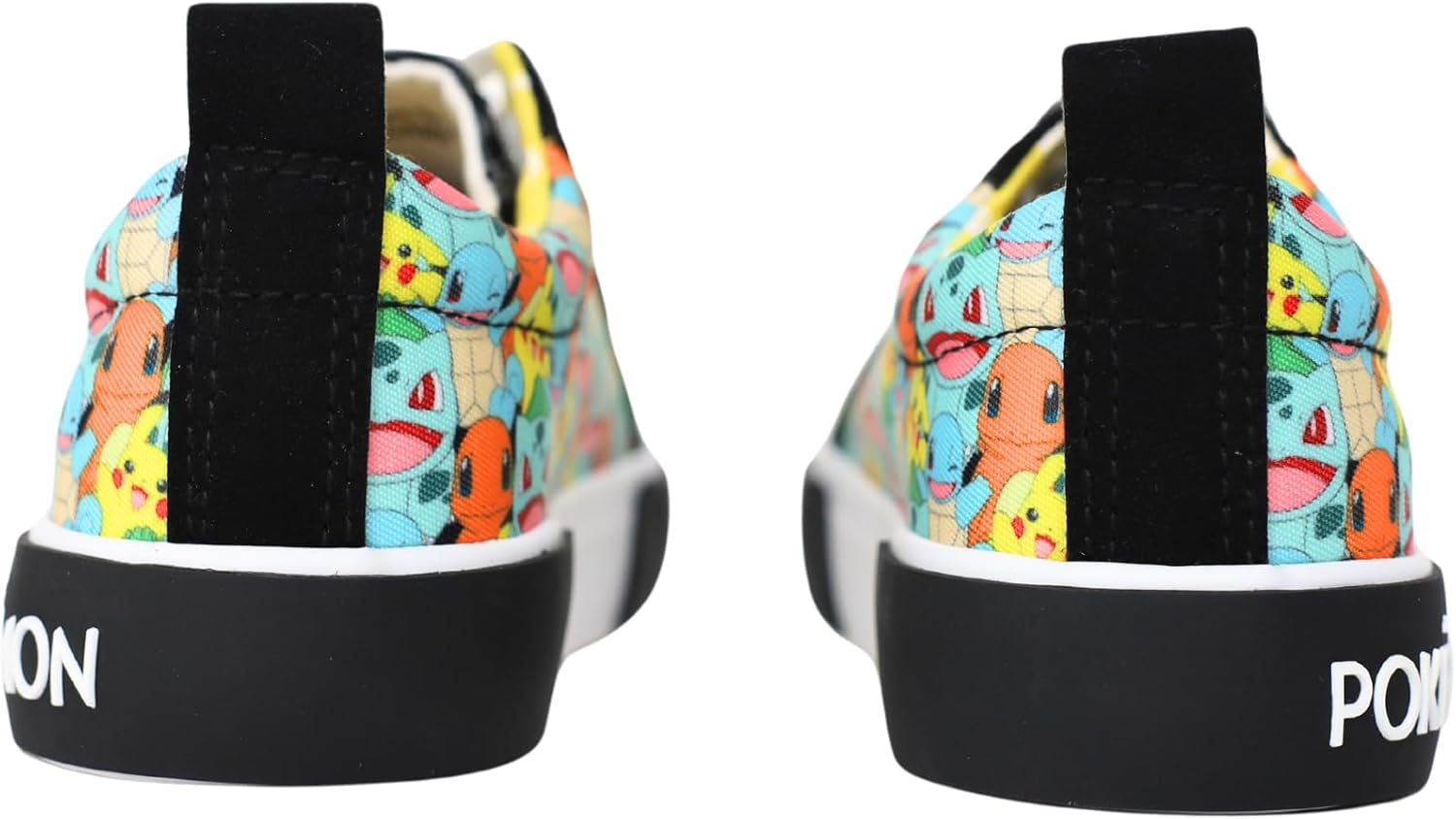 Ground Up Pokemon Youth Low-top Sneakers - Pokemon Court Shoes for Boys/Unisex