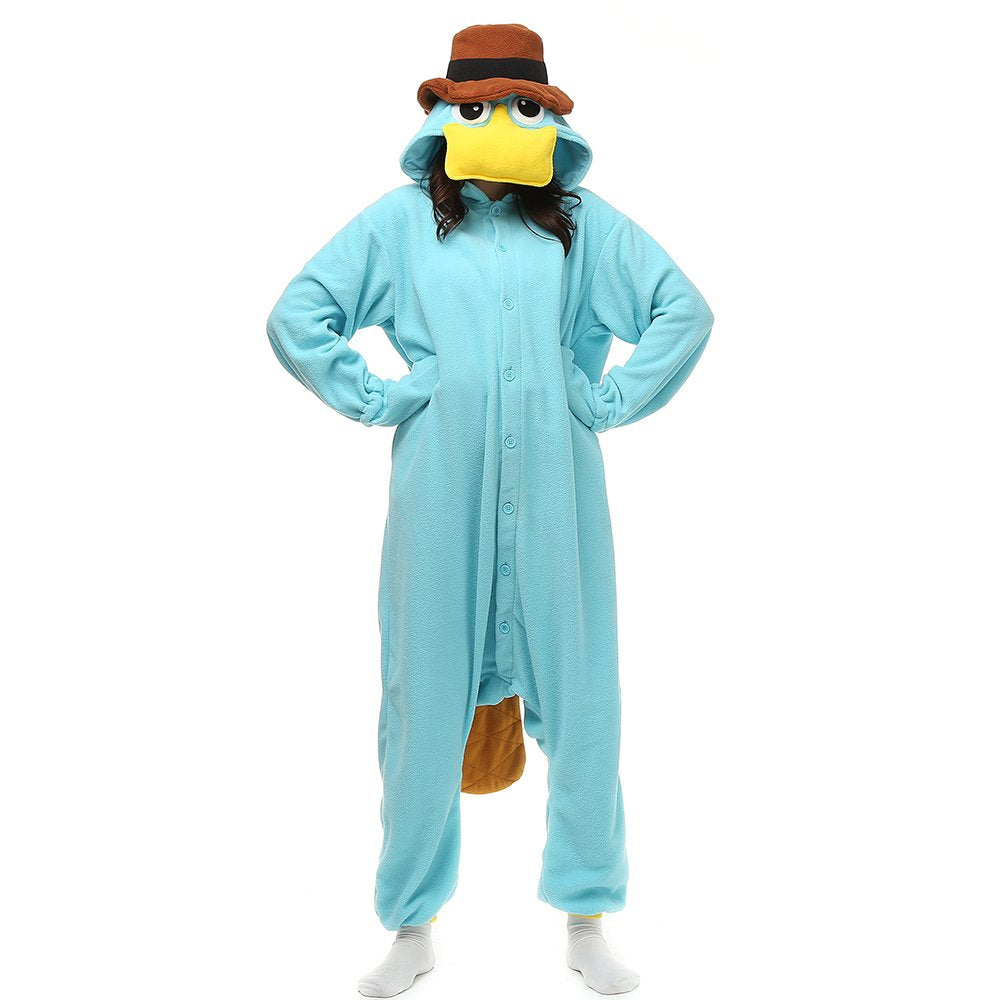 Halloween Animal Onesie Pajamas for Adults Costume Cosplay Homewear One Piece