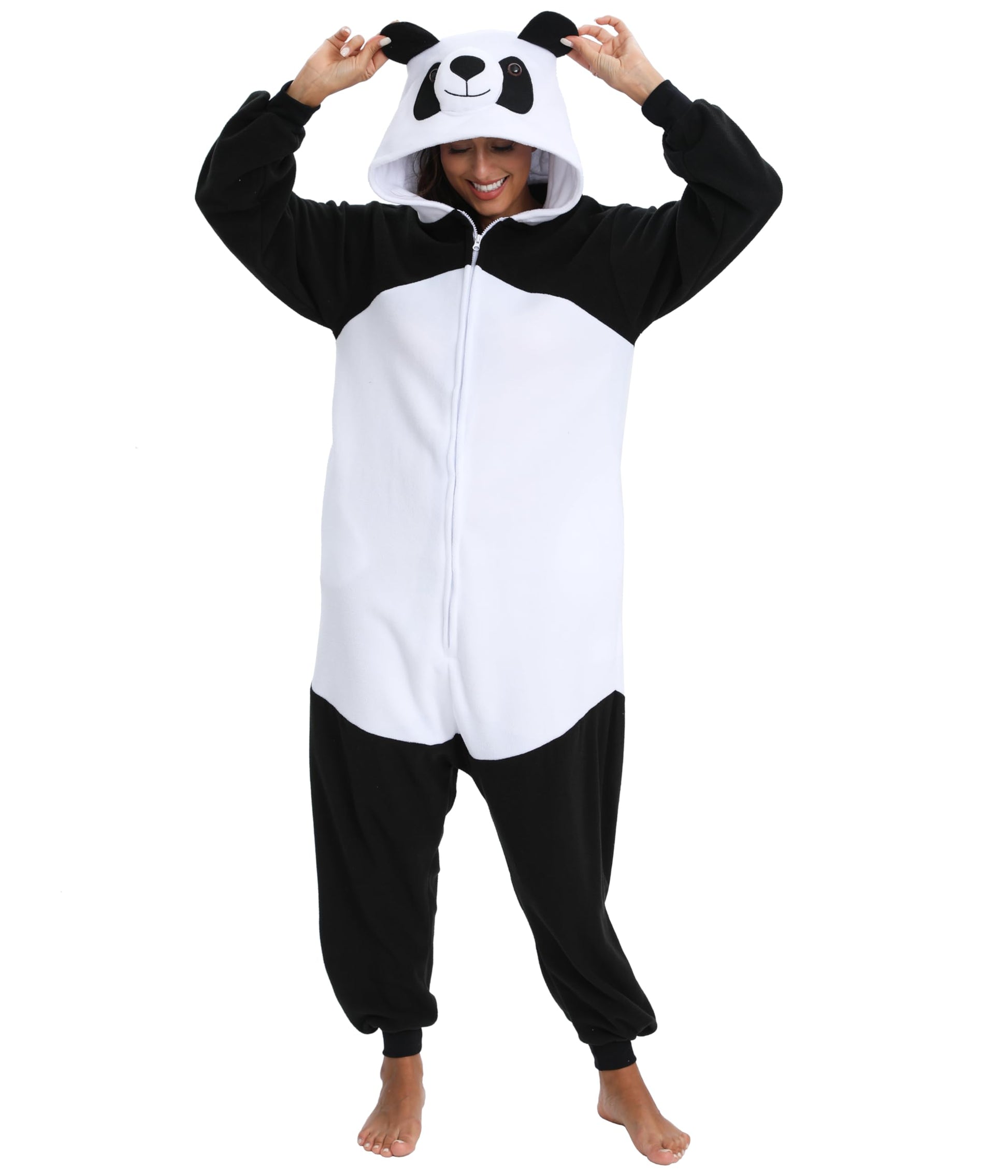 Halloween Animal Onesie Pajamas for Adults Costume Cosplay Homewear One Piece