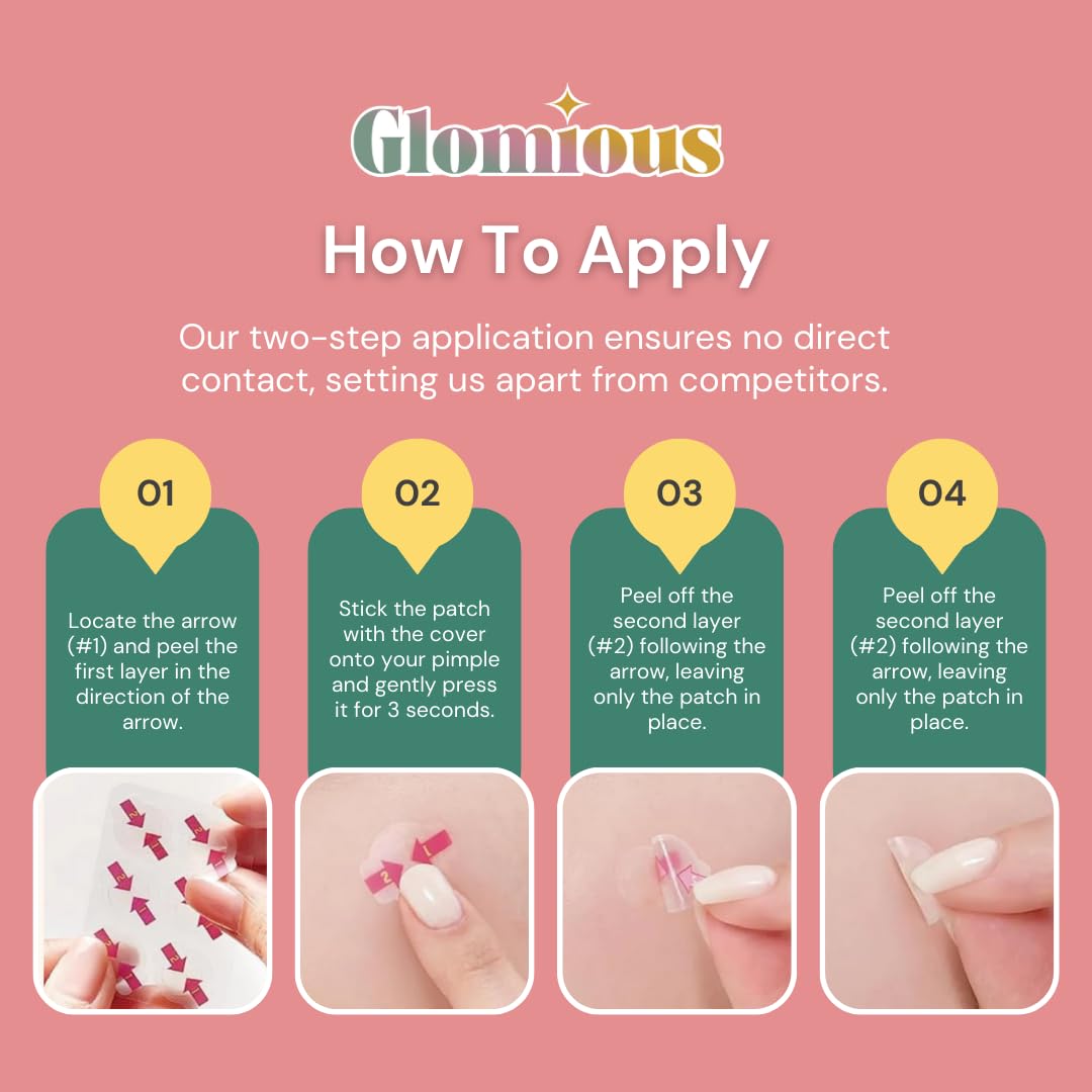 Pimple Patches - Invisible Hydrocolloid Acne Patch for Face and Skin, Spot Cover for Blemishes, Zits Patch, Spot Care for Breakouts, Facial Acne Patch, 2 Sizes (42 counts)