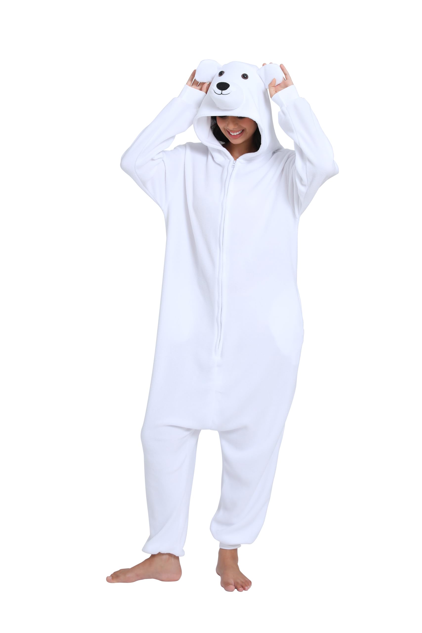 Halloween Animal Onesie Pajamas for Adults Costume Cosplay Homewear One Piece