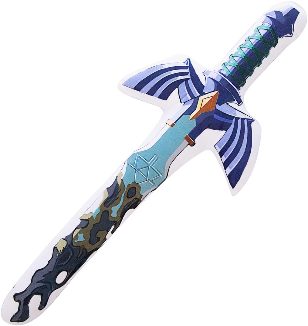 Cosplay Master Sword Hylian Shield Soft Wearable Throw Pillow 15.75 INCH