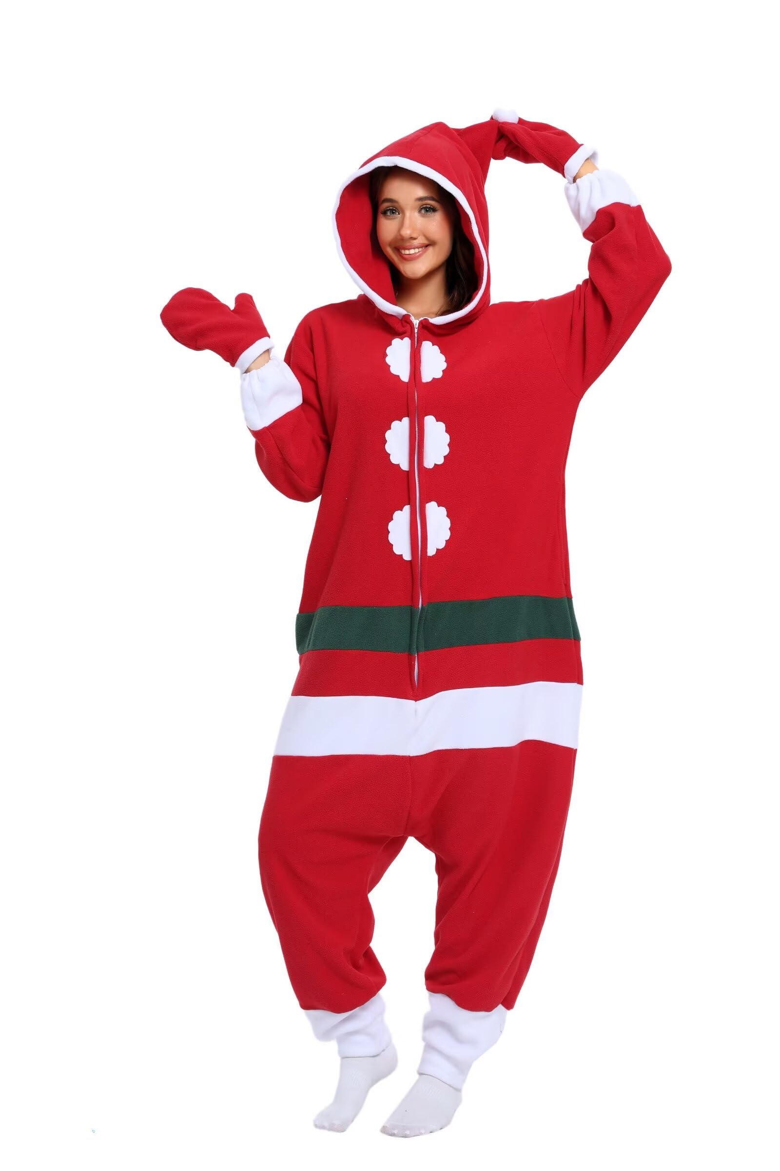 Halloween Animal Onesie Pajamas for Adults Costume Cosplay Homewear One Piece