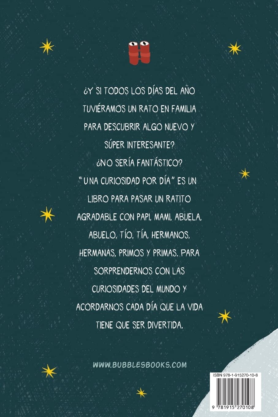 1 Curiosidad por día - 366 curiosidades del mundo para leer en familia: Libro para niños y niñas a partir de 6 años que quieren aprender cada día algo ... sonrisa es un día perdido) (Spanish Edition)