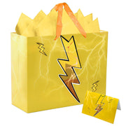 Cartoon Animation Party Gift Bags with Greeting Cards Tissue Papers Pixel Theme Goodie Bags Games Birthday Party Favors Supplies Candy Bags