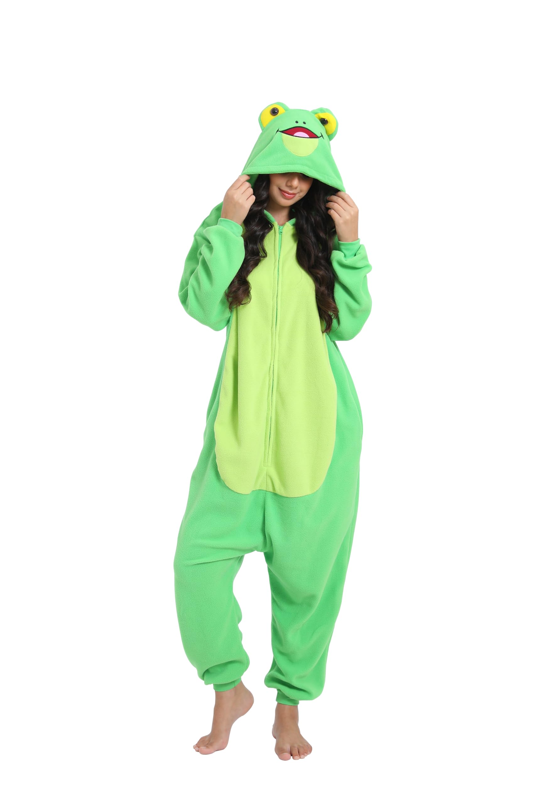 Halloween Animal Onesie Pajamas for Adults Costume Cosplay Homewear One Piece