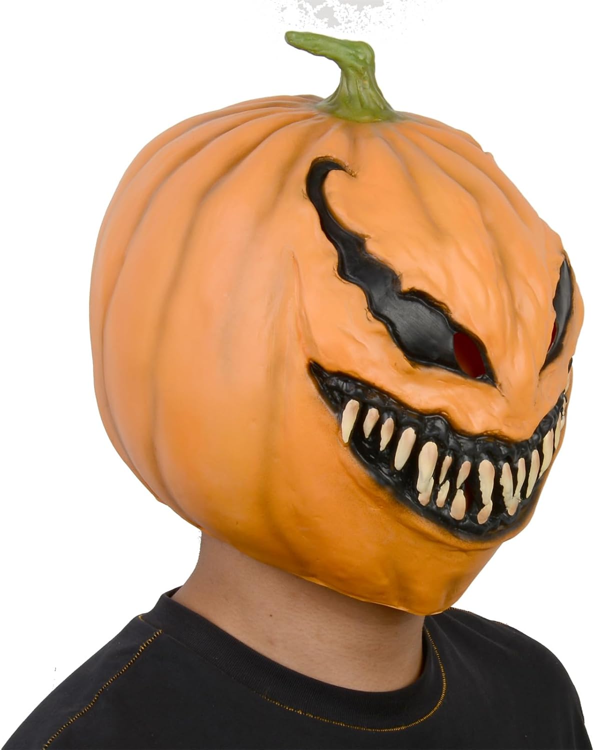 Creepy Pumpkin Mask, Scary Pumpkin Head Mask For Halloween Costume Party Props Adult Men Women