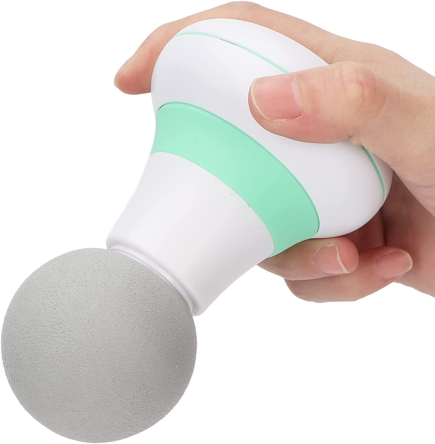 Mini Massage Gun, Portable Mini Massager USB Charging Electric Handheld Personal Massager with 6 Speed Vibration, Deep Tissue Muscle Massager Fascia Gun for Relaxation Muscles Relief Pain (Yellow)