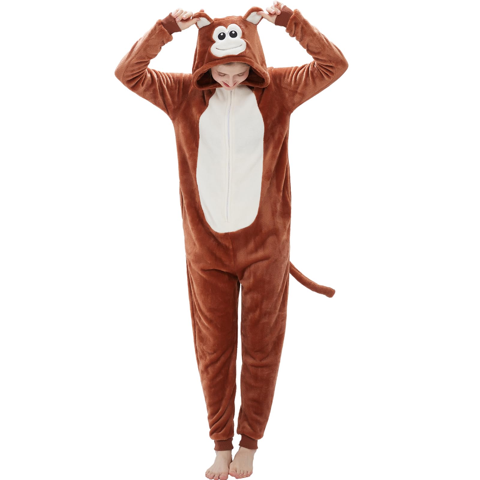 SWEETXIN Adult Unisex Onesie Pajamas Halloween Christmas Cosplay Costume Suit for Women and Men