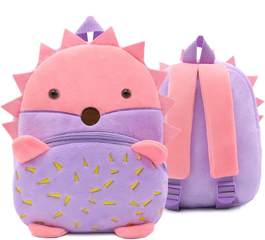 Backpack for Toddler Boys, Toddler Bookbag Girl Dinosaur Toys Bags(Hedgehog)