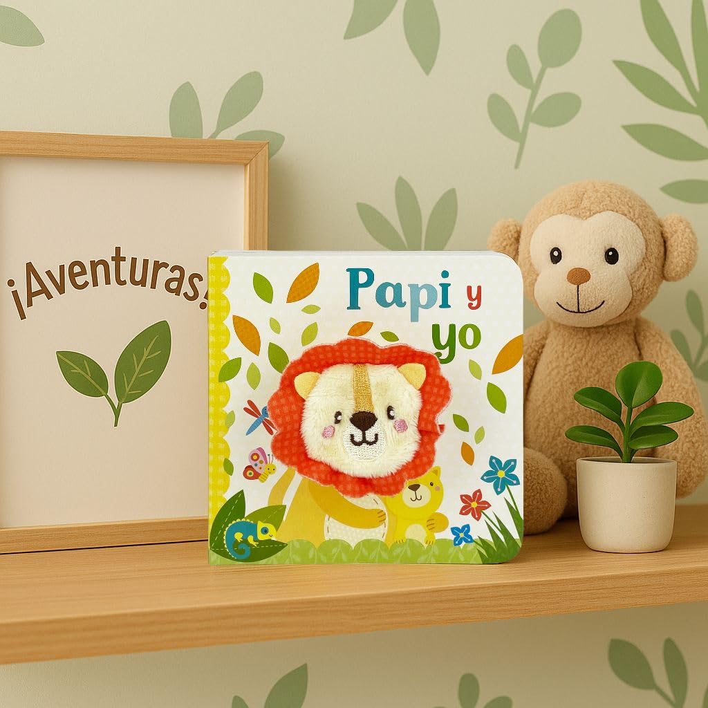 Daddy And Me / Papi y Yo Spanish Language Children's Finger Puppet Board Book, Ages 1-4 (en español) (Spanish Edition)
