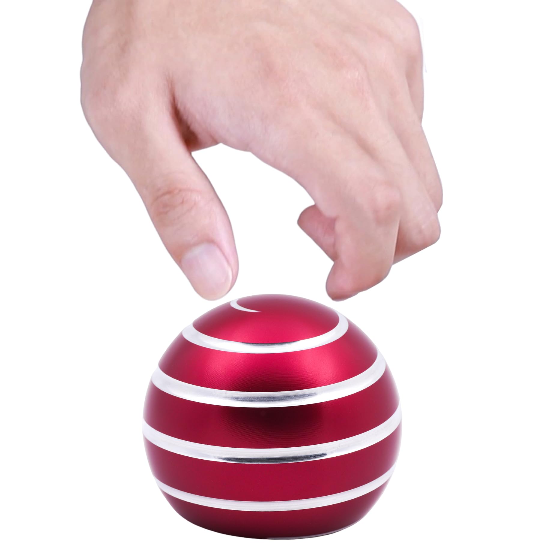 Desk Toys for Fidget Kinetic Cool-Gadgets: 180 Seconds Spinning Toy, Cool-Stuff Thing for Adult Teen Children Kid, Optical-Illusion Stress-Relief Gifts Ball for Man Women Home Office School Christmas