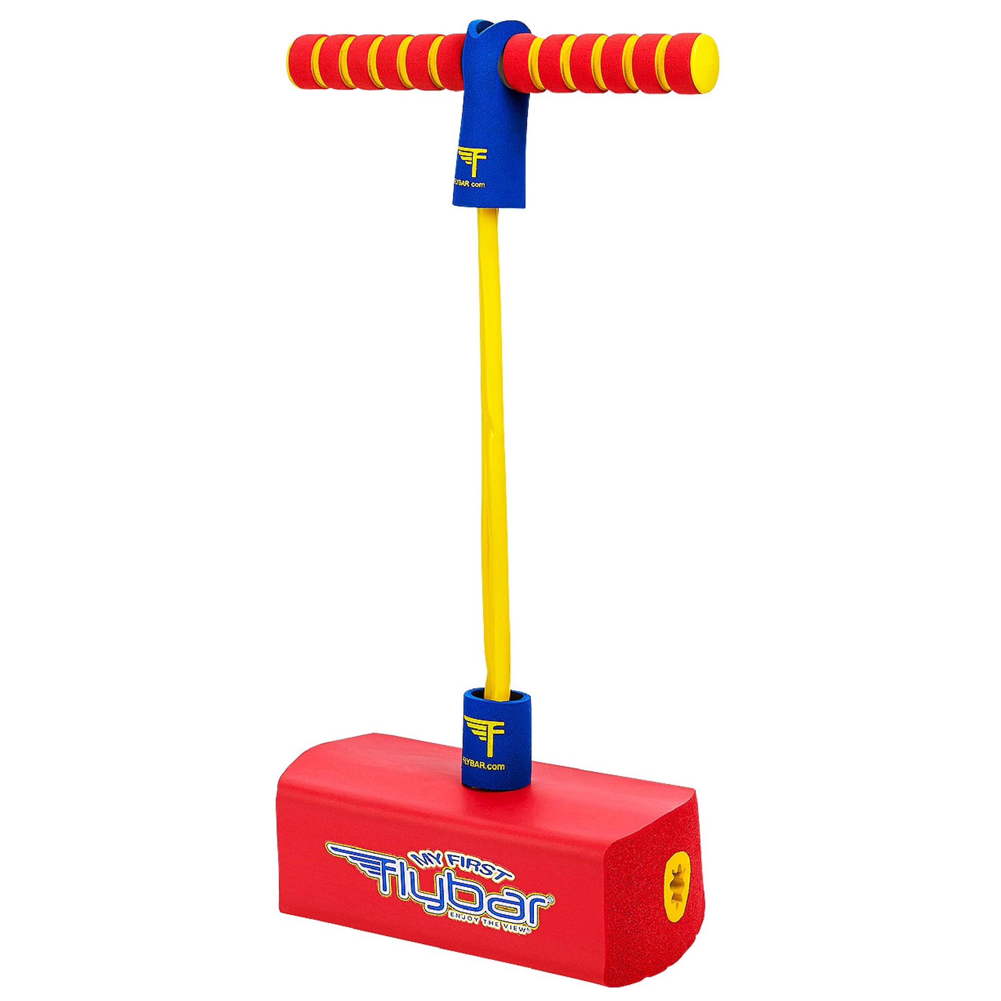 Flybar My First Foam Pogo Jumper for Kids Fun and Safe Pogo Stick for Toddlers, Durable Foam and Bungee Jumper for Ages 3 and up, Supports up to 250lbs