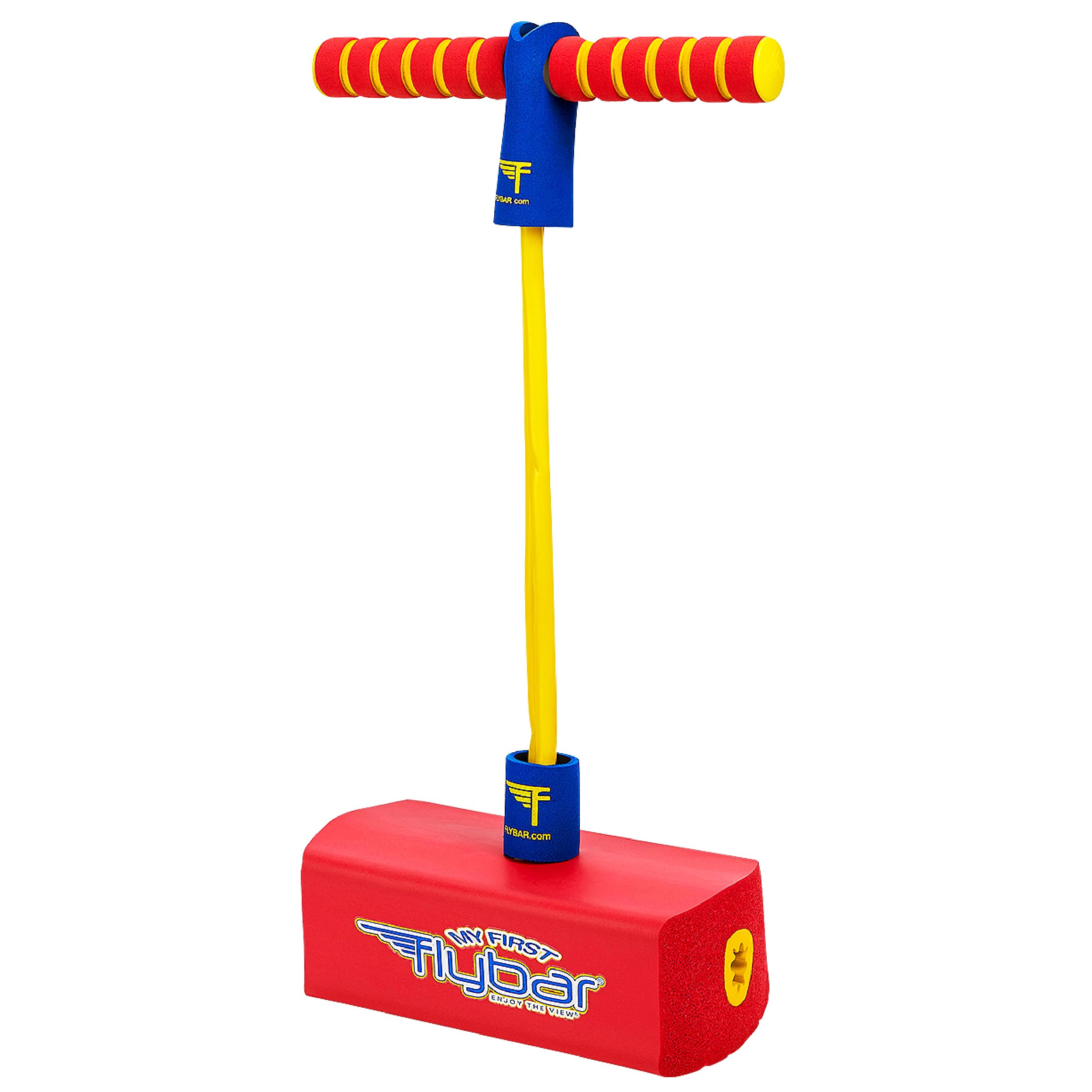Flybar My First Foam Pogo Jumper for Kids Fun and Safe Pogo Stick for Toddlers, Durable Foam and Bungee Jumper for Ages 3 and up, Supports up to 250lbs