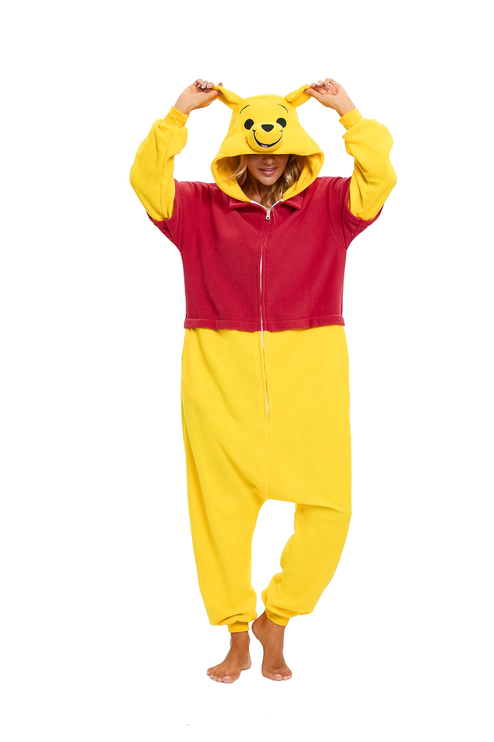Halloween Animal Onesie Pajamas for Adults Costume Cosplay Homewear One Piece
