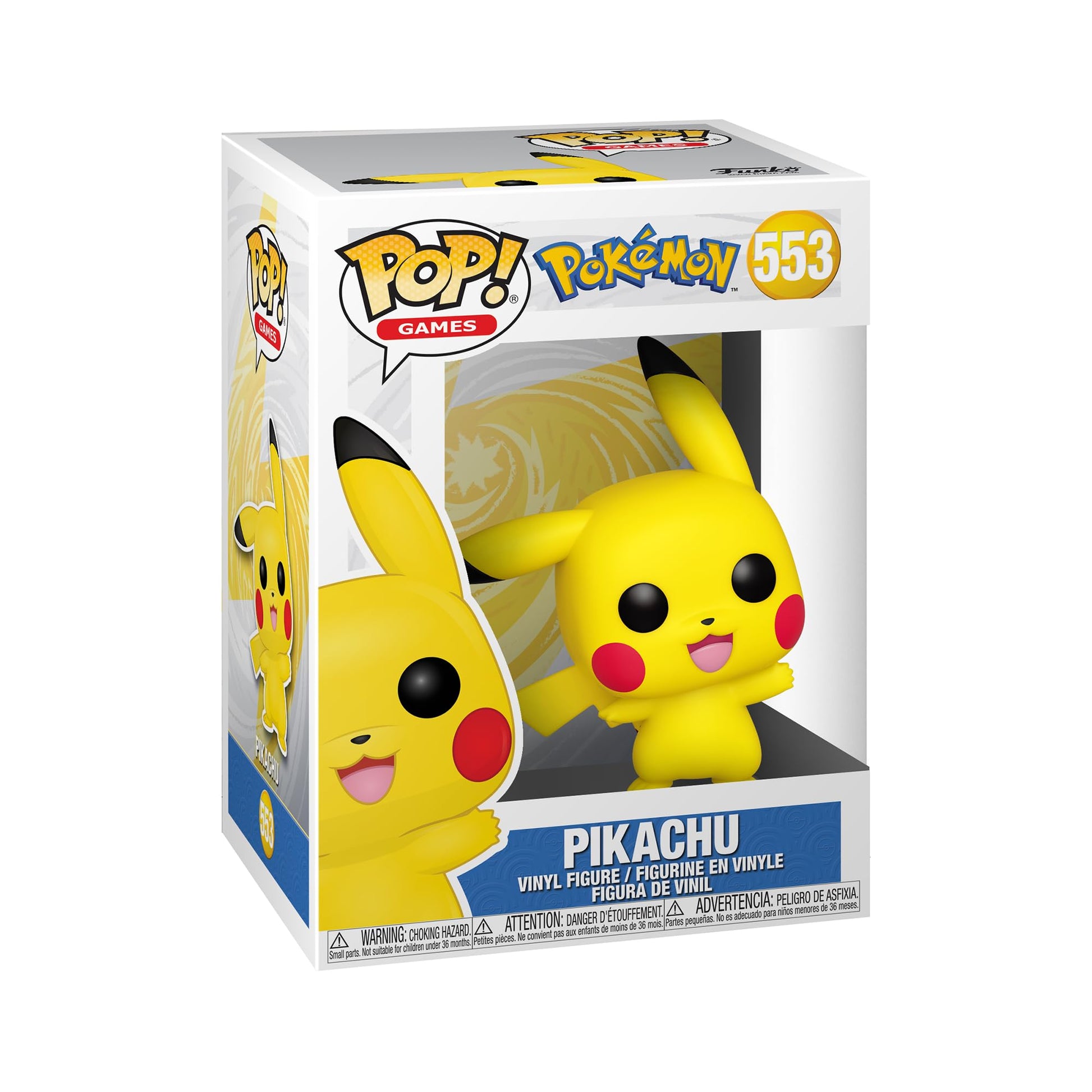 Funko Pop Pokemon - Pikachu - (Waving) - Collectable Vinyl Figure - Gift Idea - Official Merchandise - Toys for Kids & Adults - Video Games Fans - Model Figure for Collectors and Display
