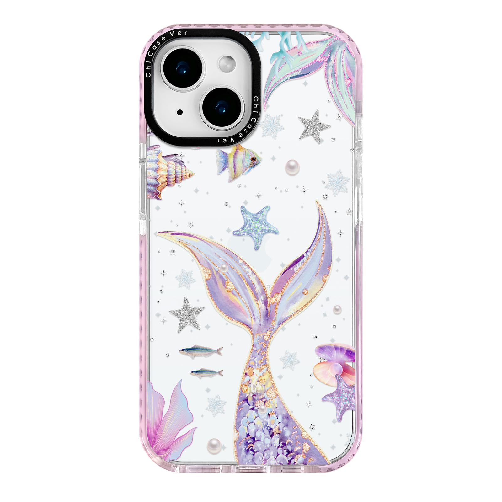 for iPhone 12 Case, Cartoon Pattern with Little Prince-Like, Military-Grade Drop Protection, Cute Soft Slim TPU Protective Cover with Camera Lens Protection for Women & Girls