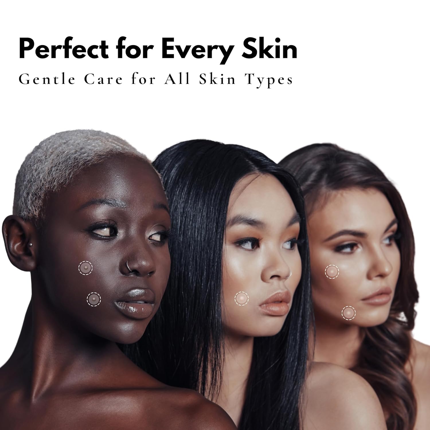 GENDA Pimple Patches for face, Acne Spot Patches for Zits and Blemish Dots, Hydrocolloid Invisible Spot Stickers - 36 Count.